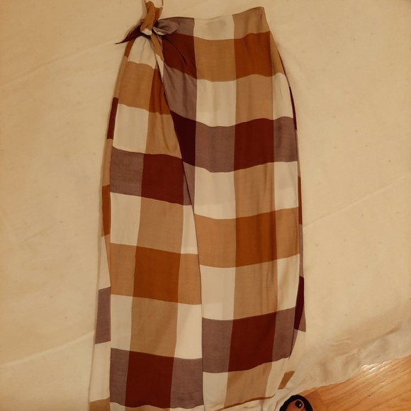 Plaid wrap Autom ASOS skirt - Picture 6 of 7